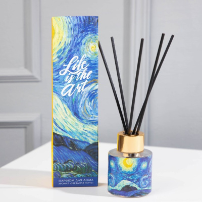 Аромадиффузор для дома «Ван Гог», 50 мл, аромат свежести