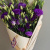 Букет из фиолетовой Эустомы (Лизиантус) арт. 50434