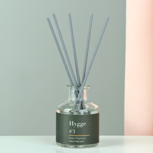 Диффузор ароматический "Hygge", 50 мл, табак и бергамот 7728668